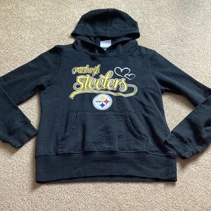 NFL Black and Yellow Pittsburgh Steelers Kids Hoodie